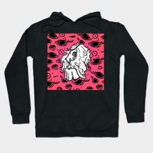 Comic Style Eye Drawing Hoodie